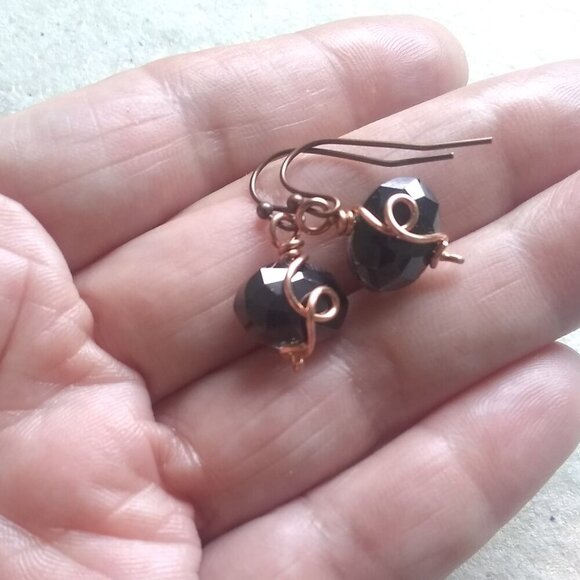 Reversible! Sexy Glam Bling Drop Earrings! Think Clubbing & Festive Evening Wear - Picture 8 of 8